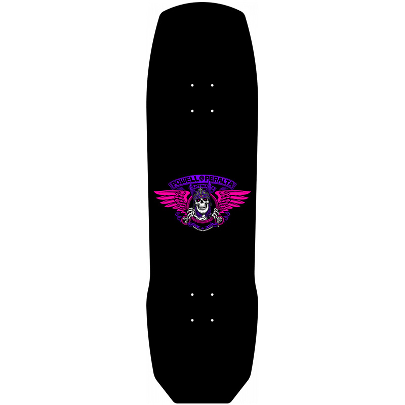 Powell Peralta Andy Anderson Heron Skull Skateboard Deck Purple Shape 289 8.45 Powell Peralta Andy Anderson Heron Skull Skateboard Deck Purple Shape 289 8.45