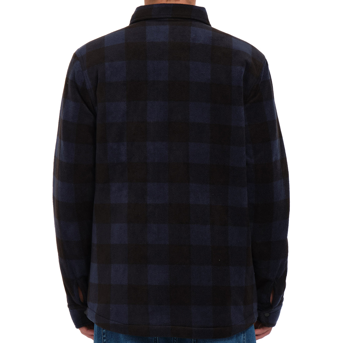 Volcom Bowererd Fleece Longsleeve Shirt Navy Volcom Bowererd Fleece Longsleeve Shirt Navy