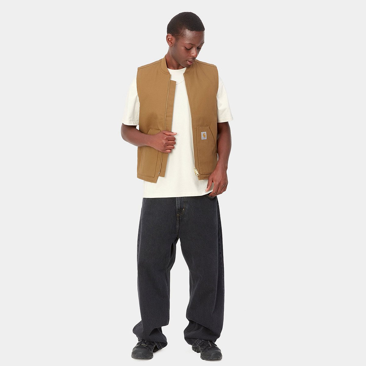 Carhartt WIP Classic Vest Hamilton Brown Rigid Carhartt WIP Classic Vest Hamilton Brown Rigid