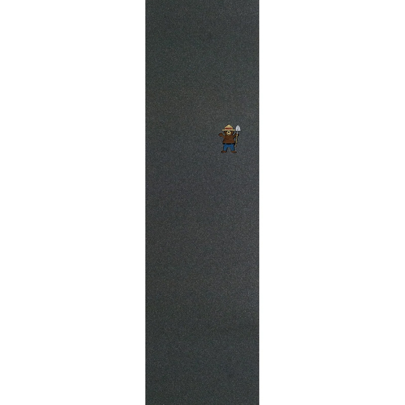 Grizzly Smokey OG Bear Griptape Sheet Black