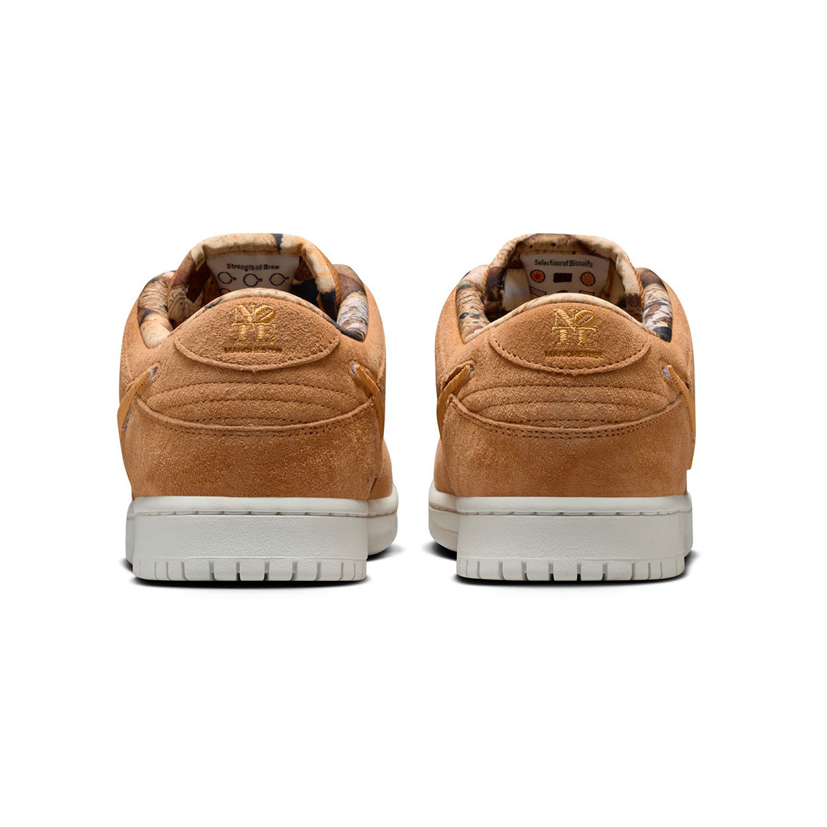 Nike SB Dunk Low Pro x Note Manchester Flax/Honeycomb-Summit White-Sail-Green Spark-University Red