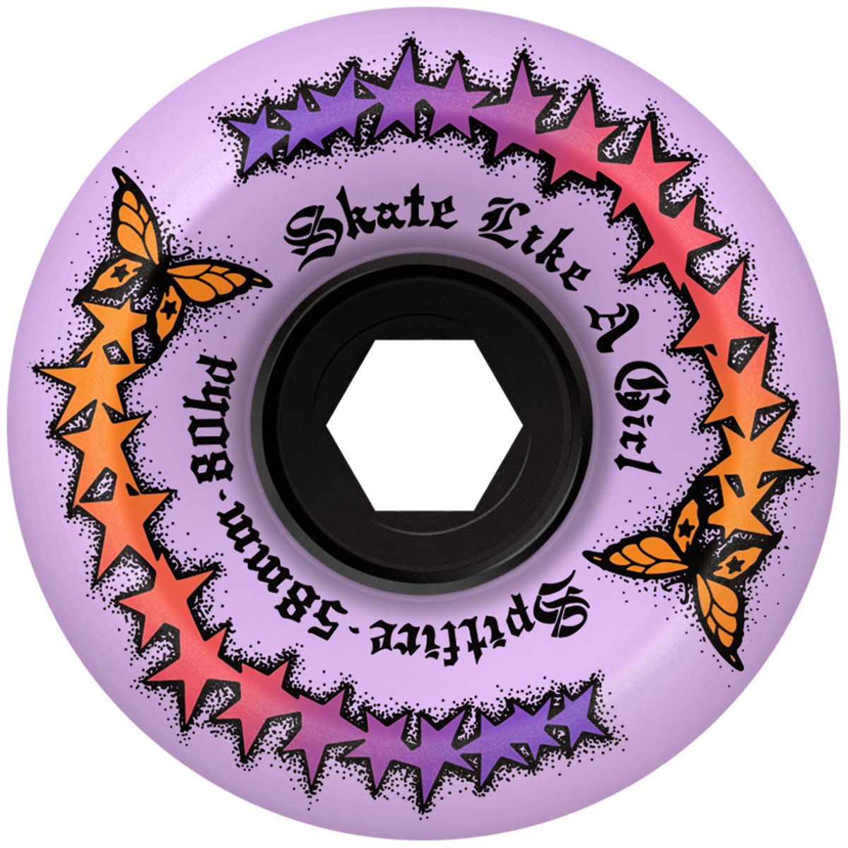 Spitfire 80HD Skate Like a Girl Conical Wheels Lavender 58mm Spitfire 80HD Skate Like a Girl Conical Wheels Lavender 58mm