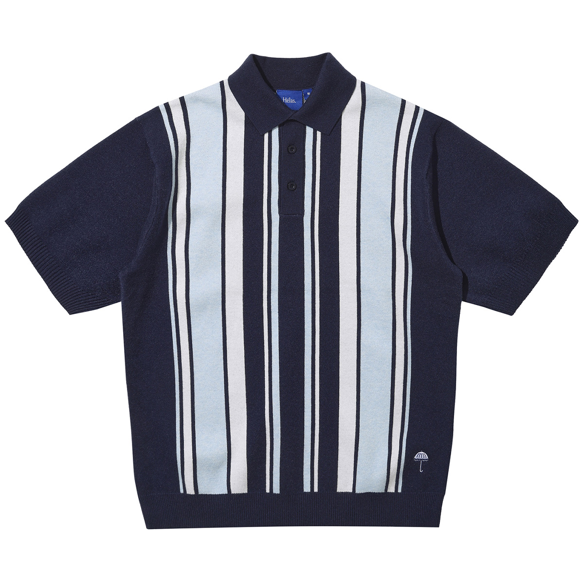Helas Bronx Knit Polo Navy