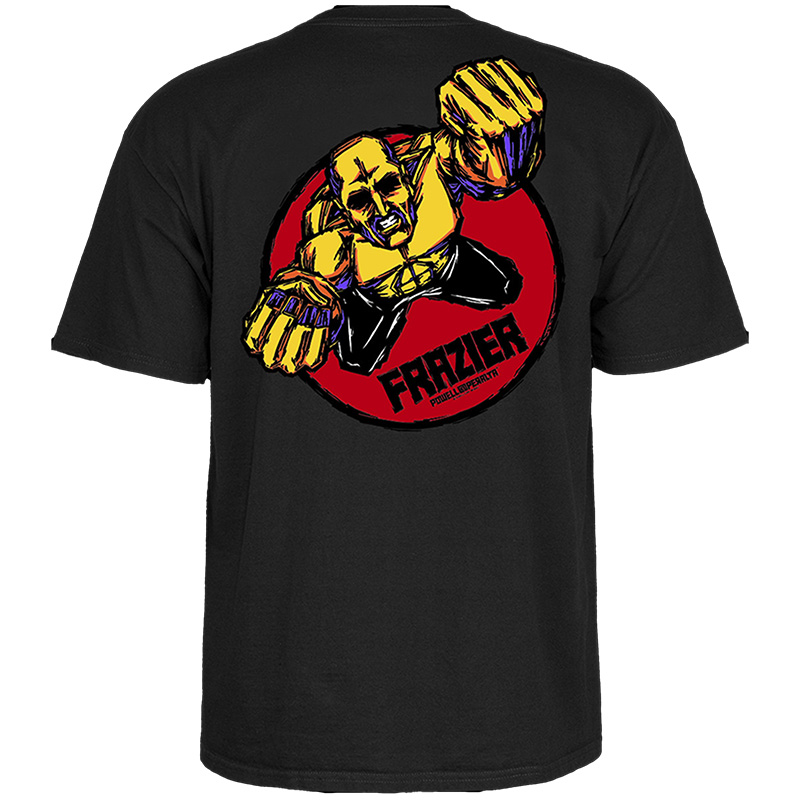 Powell Peralta Mike Frazier Yellow Man T-Shirt Black