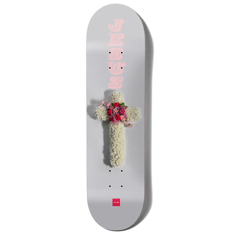 Chocolate Fernandez Flowers Cross Skateboard Deck 8.5 Chocolate Fernandez Flowers Cross Skateboard Deck 8.5