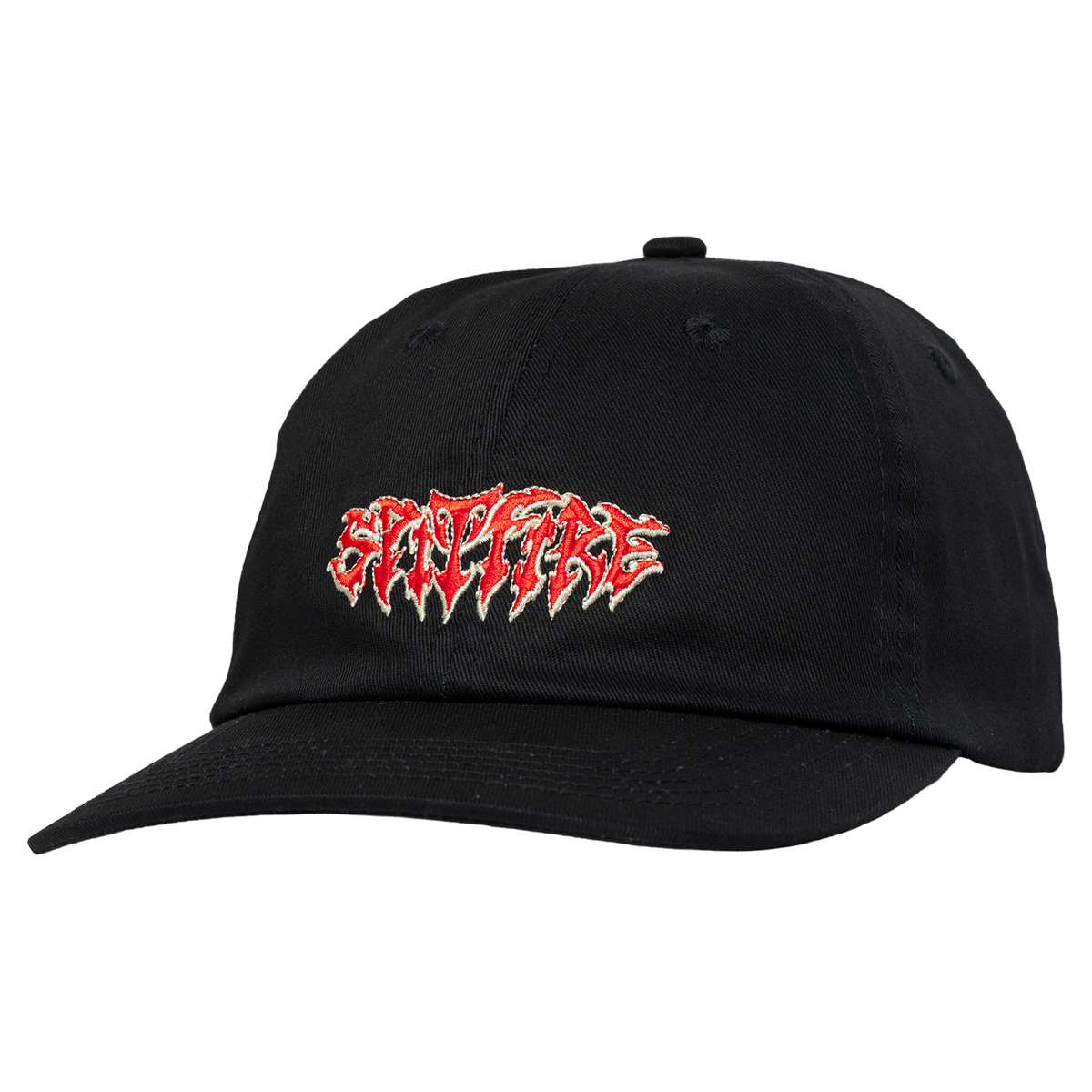 Spitfire Lil Demon Script Strapback Cap Black/Red/Cream