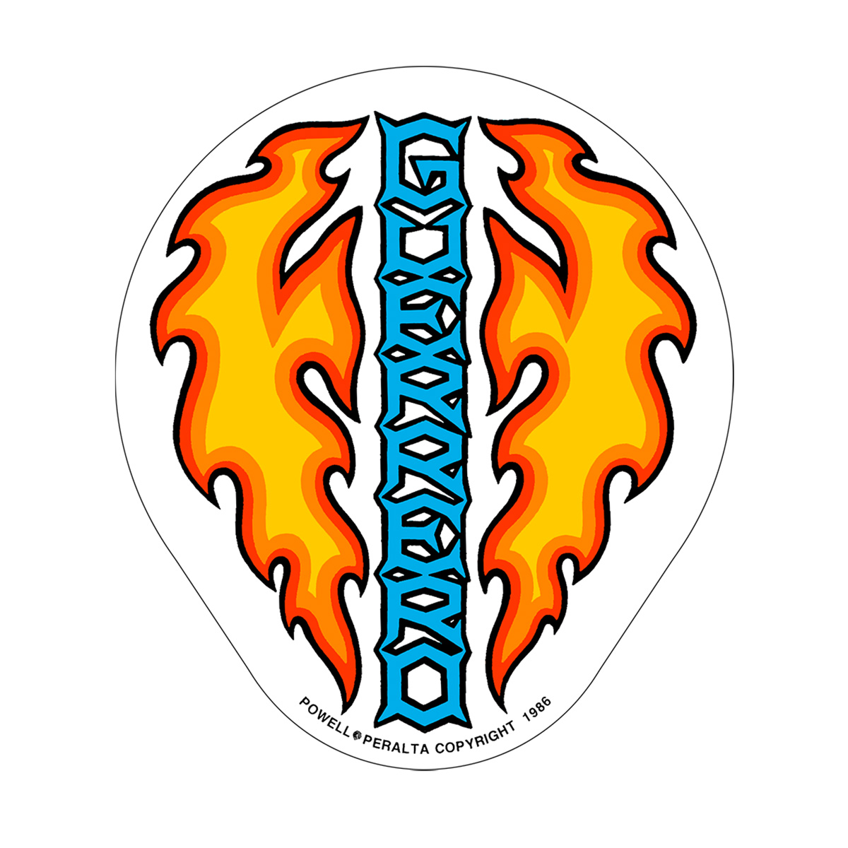 Powell Peralta Bones Brigade Tommy Guerrero 5.125" Sticker 