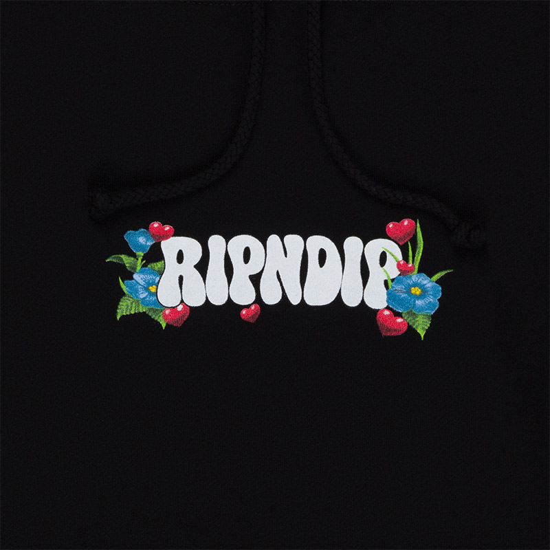 RIPNDIP Peace Love RIPNDIP Hoodie Black RIPNDIP Peace Love RIPNDIP Hoodie Black