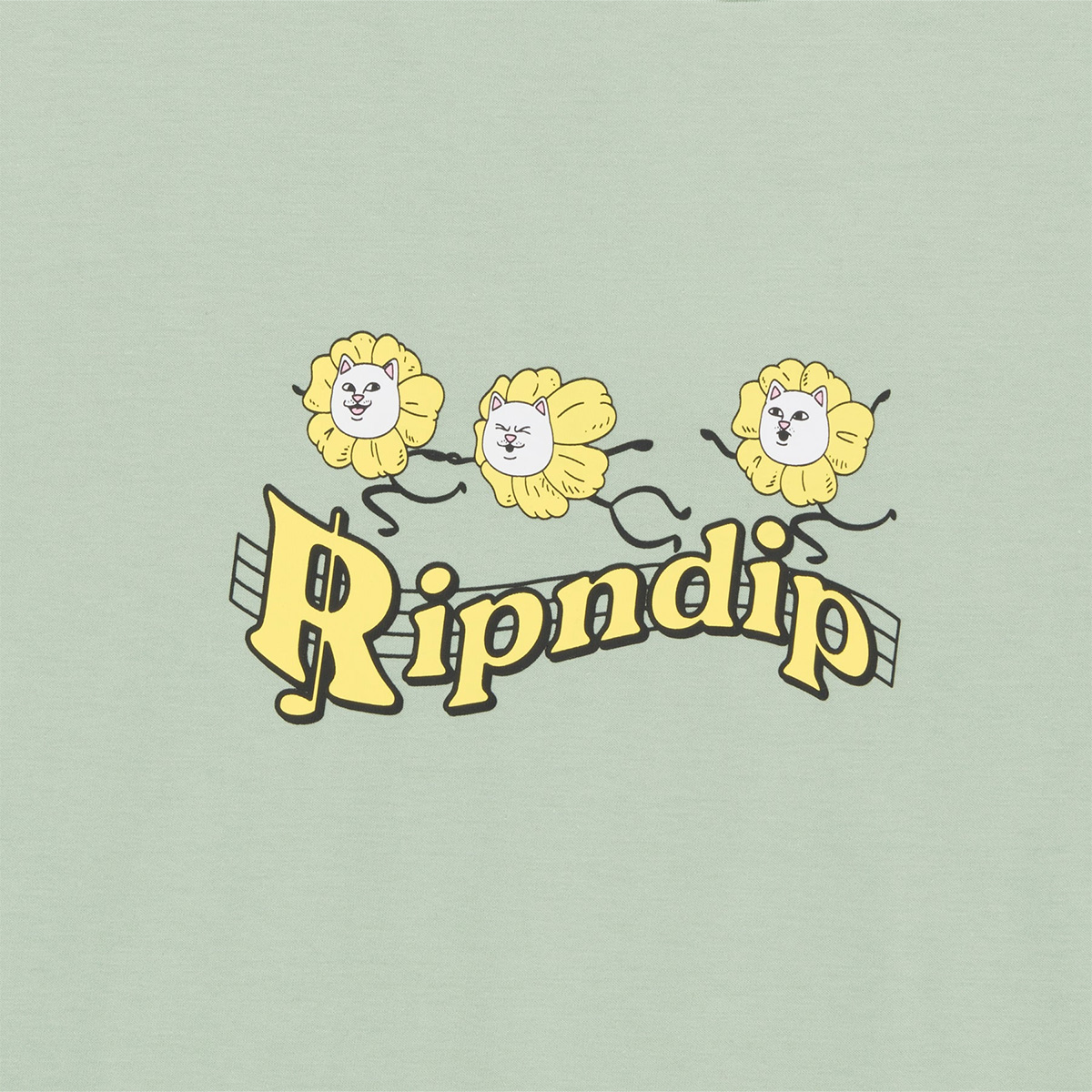 RIPNDIP Funny Thing T-Shirt Sage RIPNDIP Funny Thing T-Shirt Sage