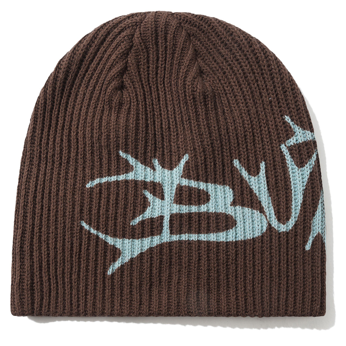 Butter Goods Scrawling Skully Beanie Brown