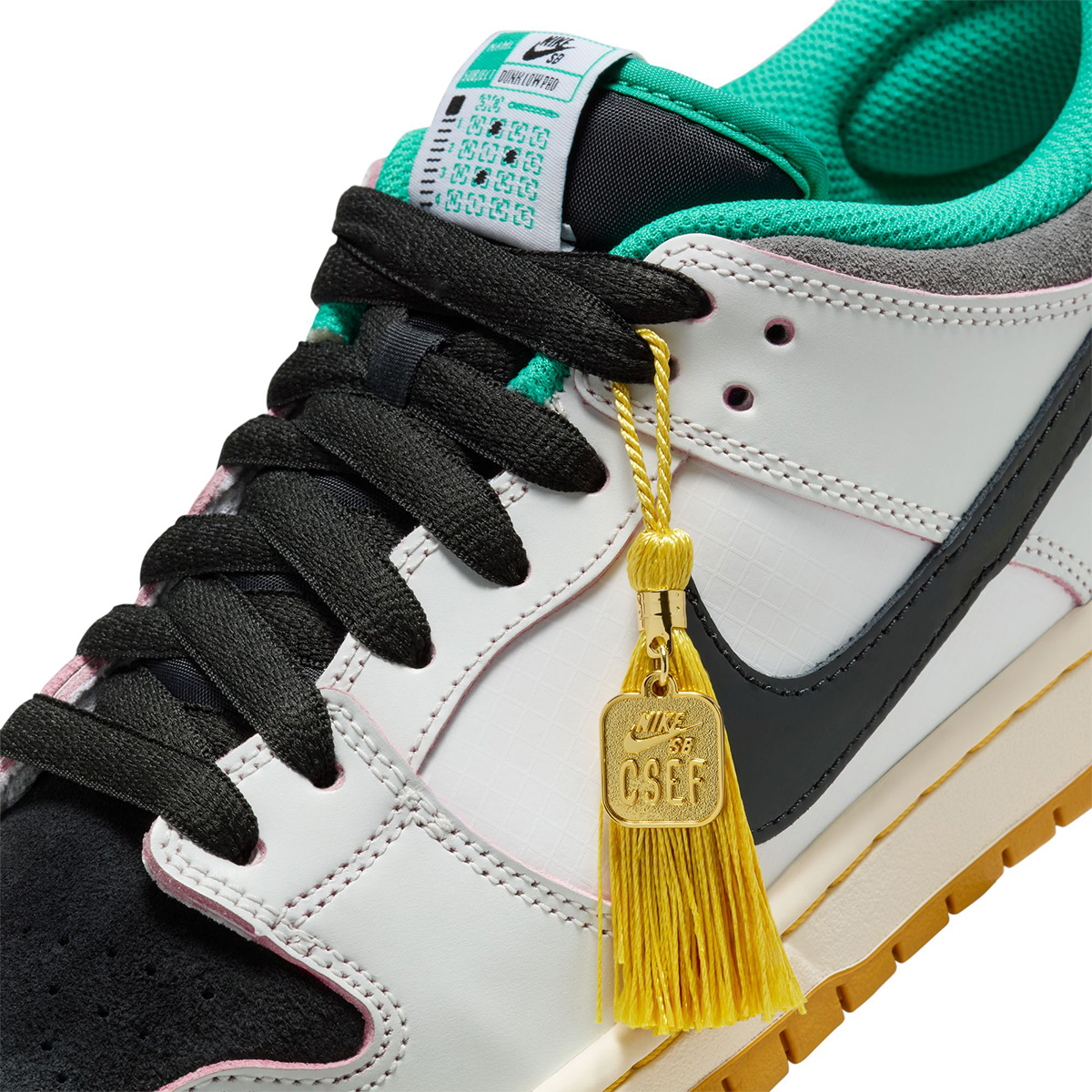 Nike SB Dunk Low Pro Summit White/Black-White-Iron Grey