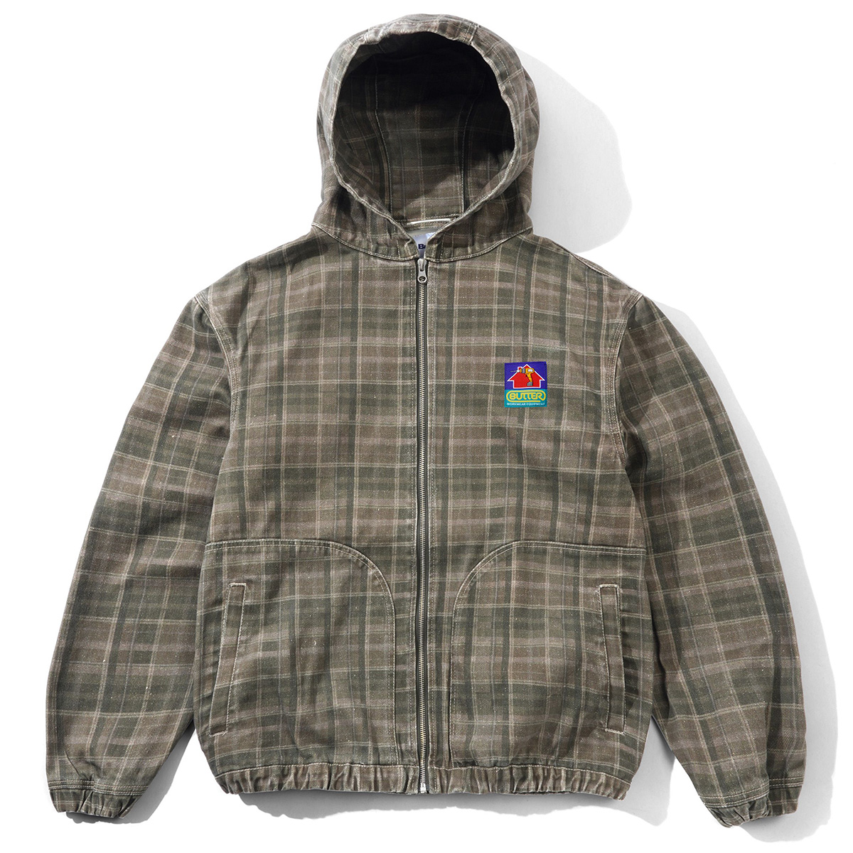 Butter Goods Work Jacket Washed Plaid