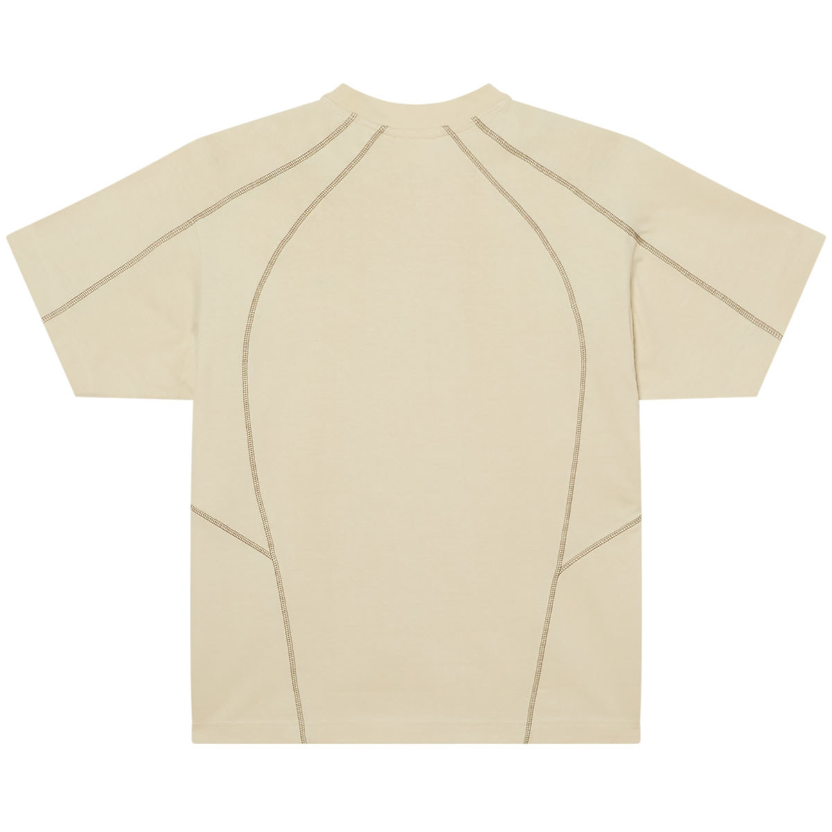 Obey Contrast Stitch T-Shirt Silver Birch