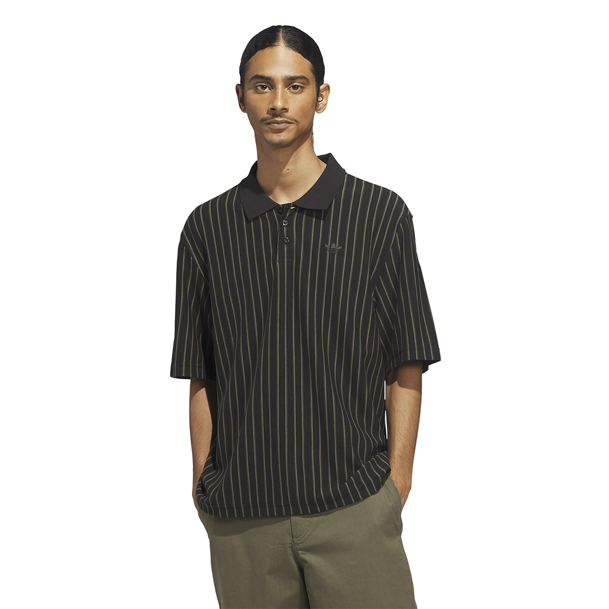 Adidas SK OG Polo Jersey Black/Olistr