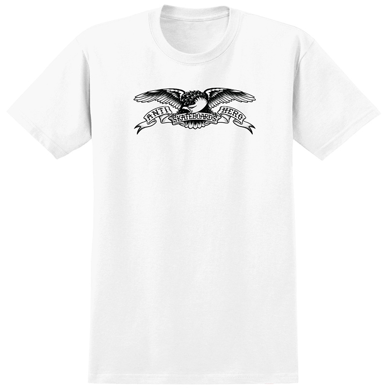 Anti Hero Basic Eagle T-Shirt Black/White Anti Hero Basic Eagle T-Shirt Black/White