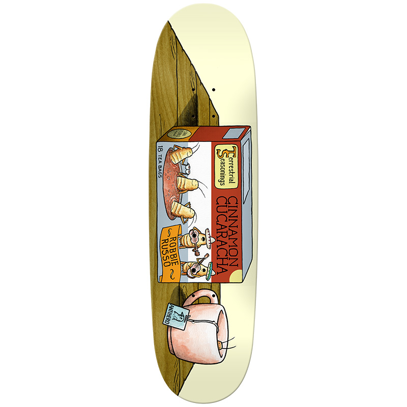 Anti Hero Russo Terrestrial Seasonings Skateboard Deck 8.75 Anti Hero Russo Terrestrial Seasonings Skateboard Deck 8.75