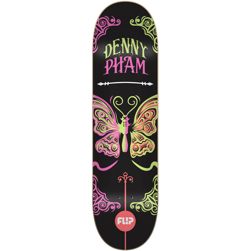 Flip Pham Blacklight Skateboard Deck 8.25