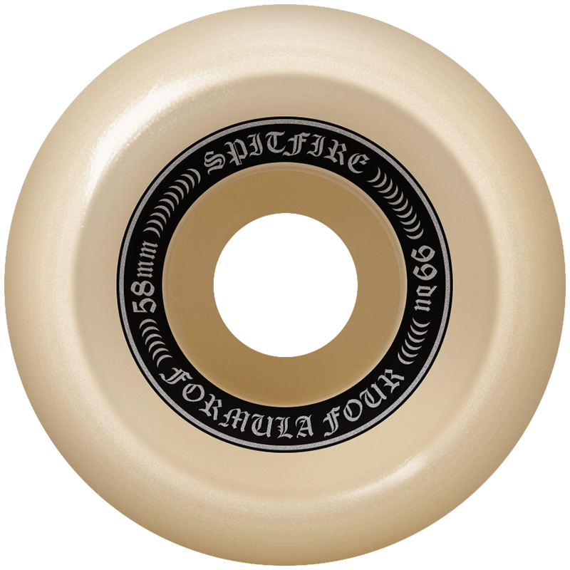 Spitfire Formula Four OG Classics Wheels Natural/Purple 99D 58mm Spitfire Formula Four OG Classics Wheels Natural/Purple 99D 58mm
