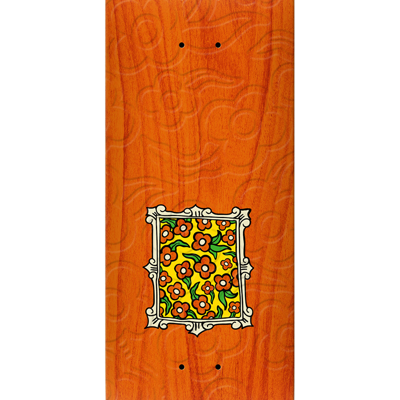 Krooked Flowers Emboss Skateboard Deck 8.25