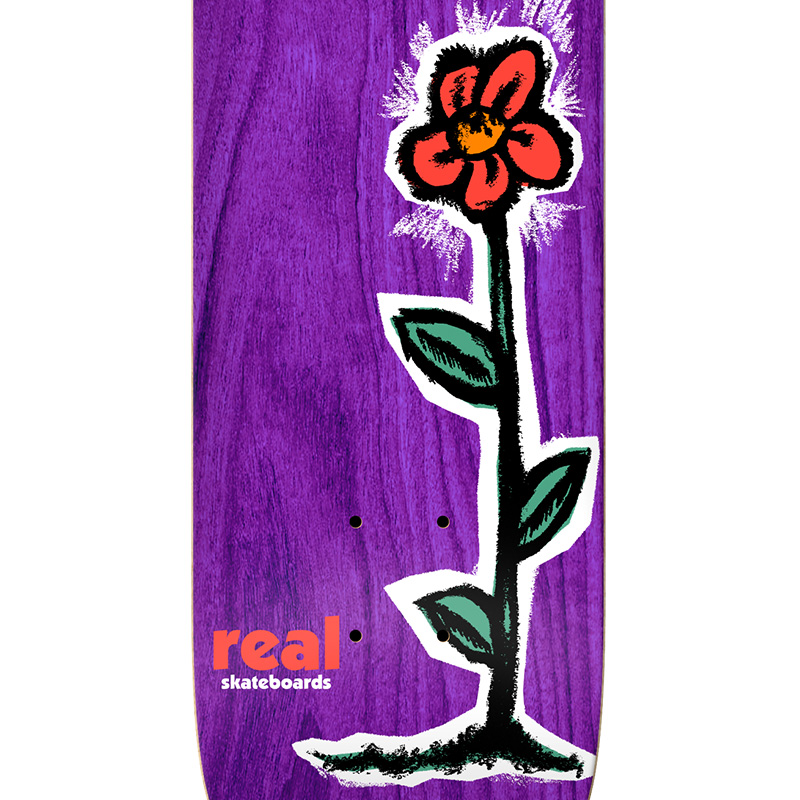 Real Regrowth Skateboard Deck Assorted Veneer 8.06
