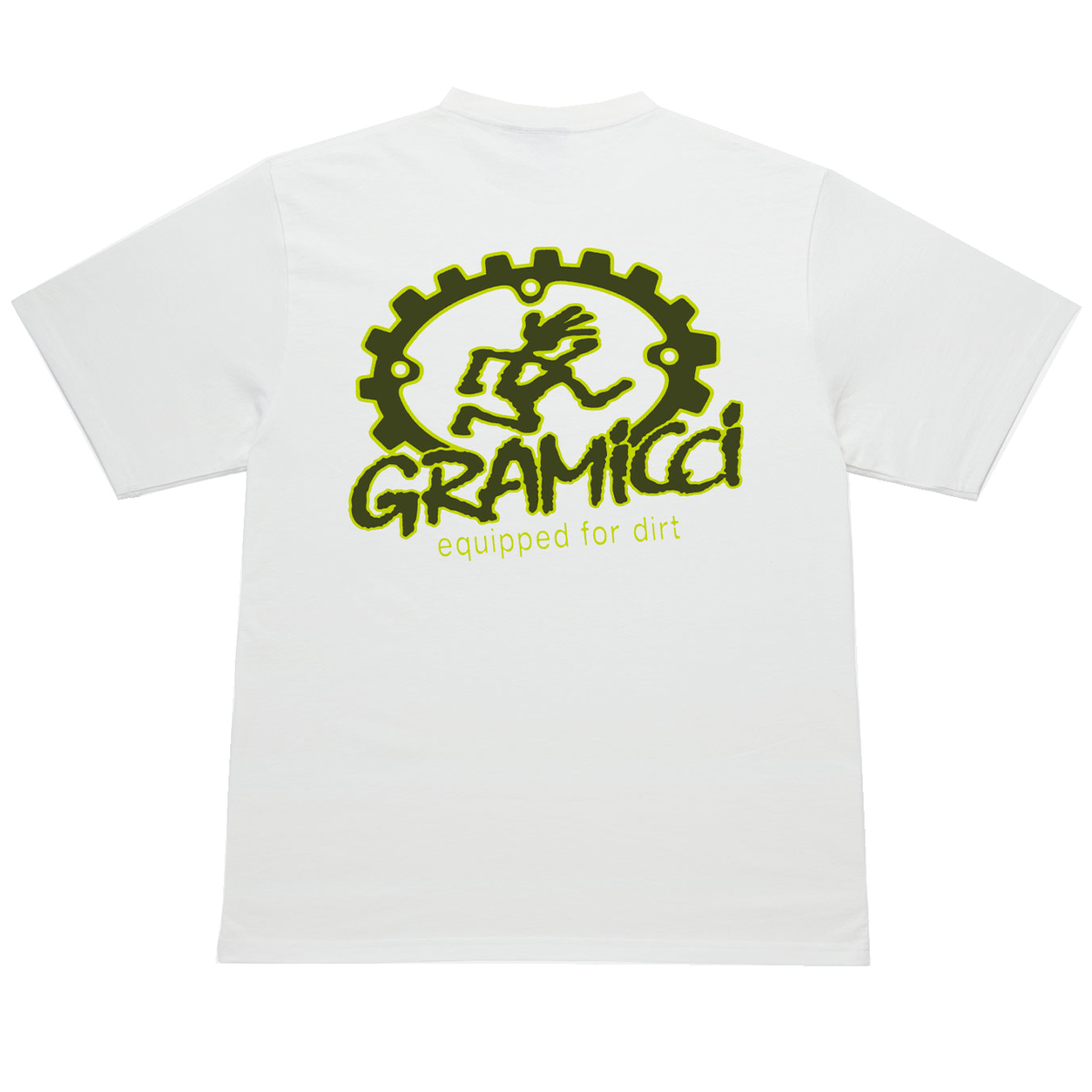 Gramicci Equipped For Dirt T-Shirt White