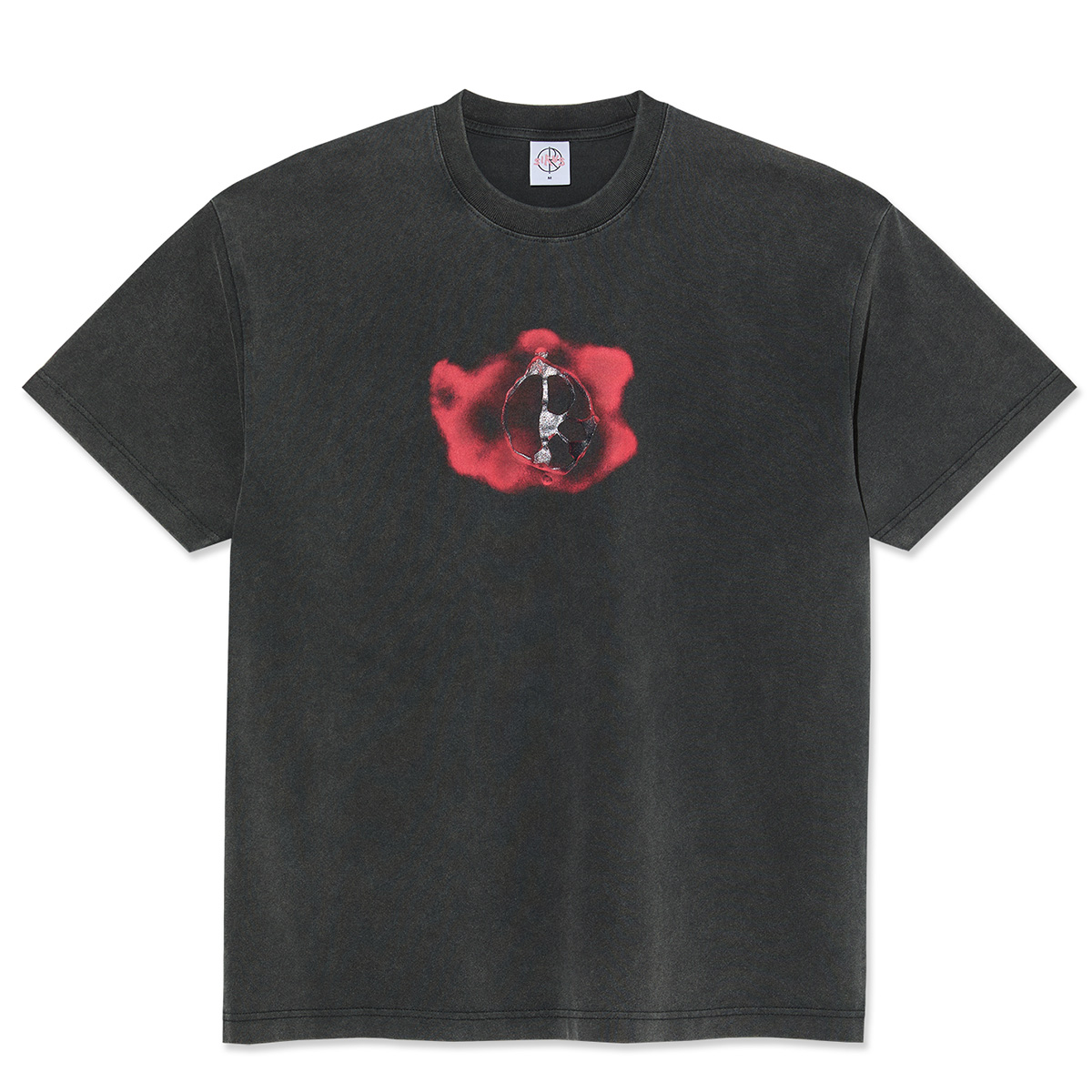 Polar Metal Logo T-shirt Silver Black Polar Metal Logo T-shirt Silver Black