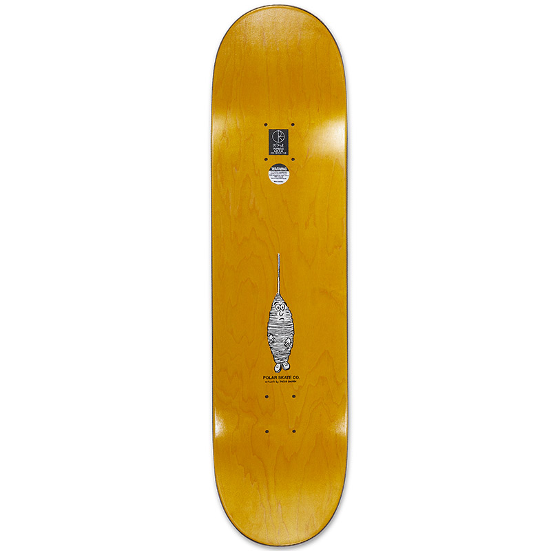 Polar Oskar Rozenberg Spider King Wheel Well Skateboard Deck Assorted Woodstain 8.25 Polar Oskar Rozenberg Spider King Wheel Well Skateboard Deck Assorted Woodstain 8.25