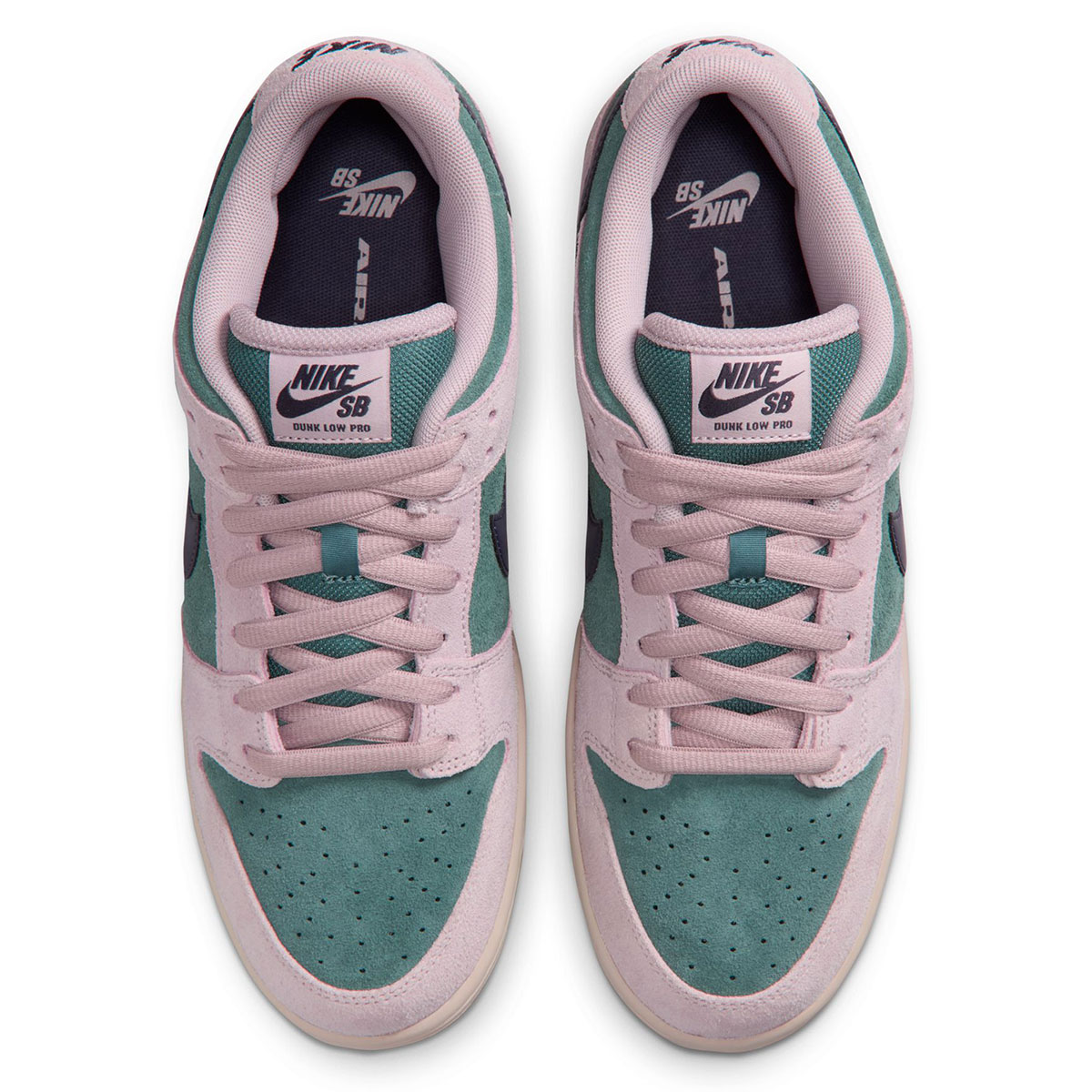 Nike SB Dunk Low Pro Mineral Slate/Dk Raisin-Particle Rose-Silt Red-Gum Lt Brown