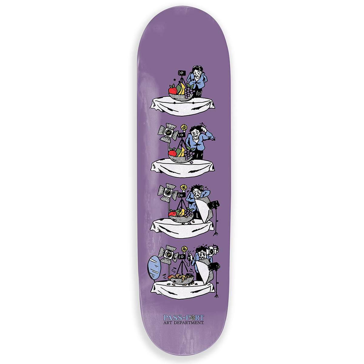 Pass-Port Set Dress Art Dept. Series Skateboard Deck 8.5 Pass-Port Set Dress Art Dept. Series Skateboard Deck 8.5