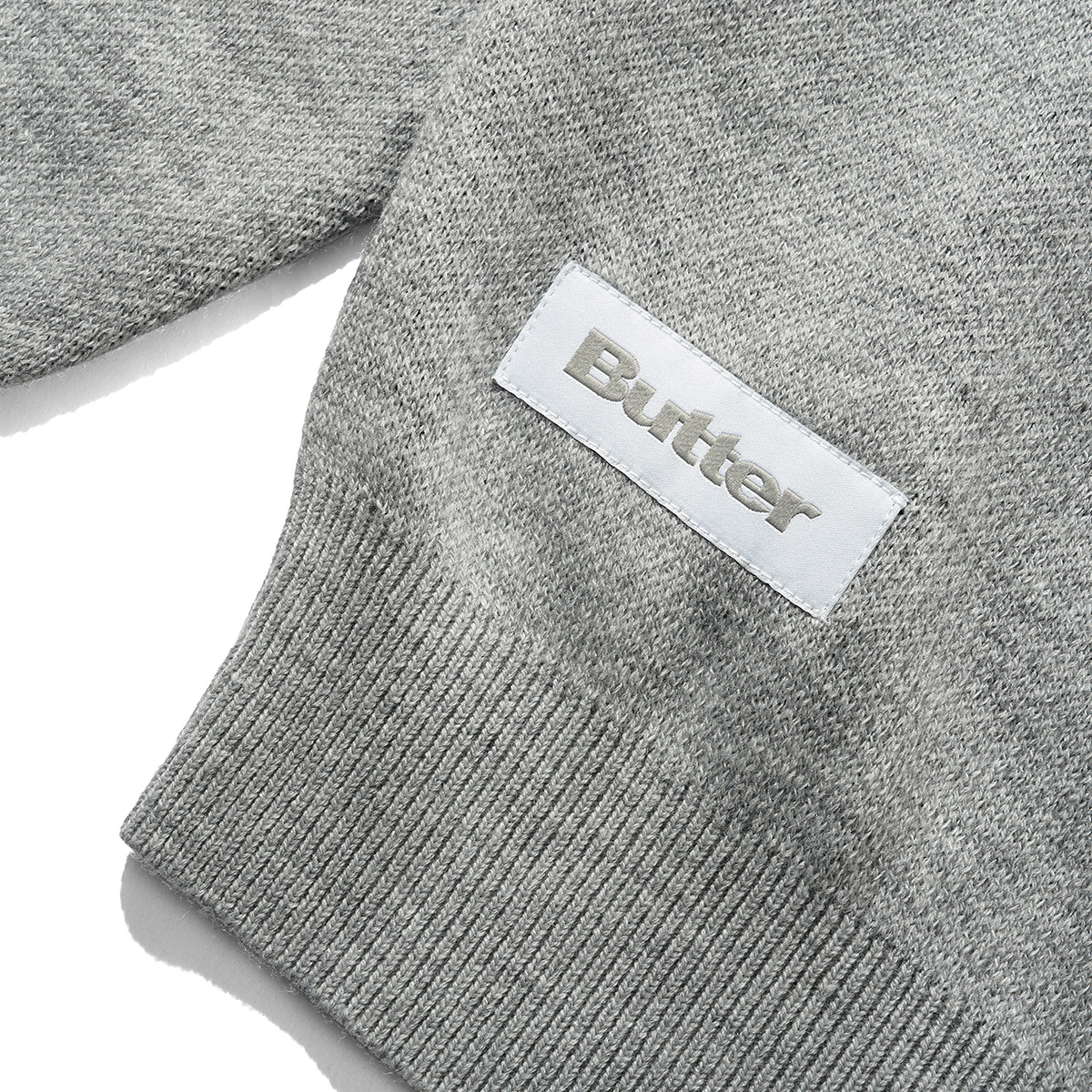 Butter Goods x Peanuts Spike Knit Sweater Ash