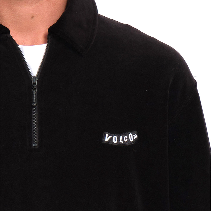 Volcom Nevermine Crewneck Sweater Black Volcom Nevermine Crewneck Sweater Black