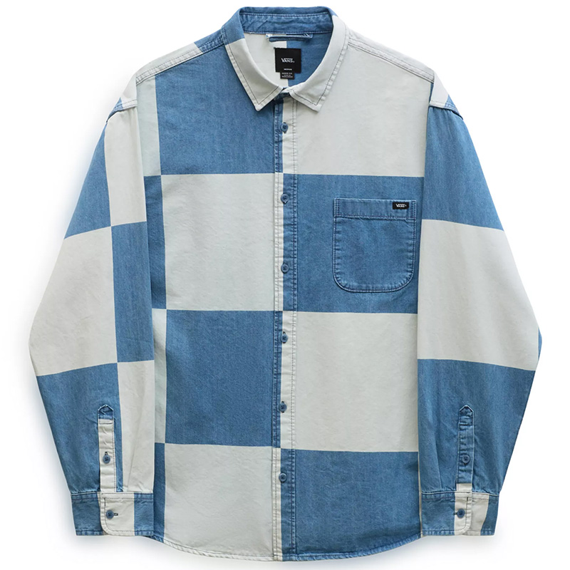 Vans Gomez Denim Woven Longsleeve Shirt Vintage Indigo