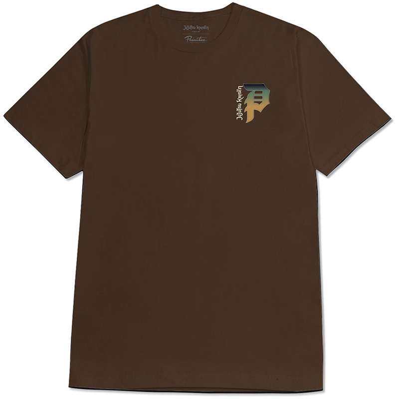 Primitive X Jujutsu Kaisen Suguru T-Shirt Brown Primitive X Jujutsu Kaisen Suguru T-Shirt Brown
