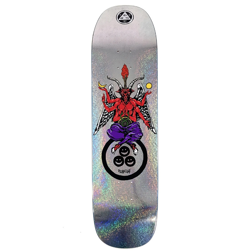 Welcome Bapholit - Ryan Lay Pro Model Stonechiper Skateboard Deck Glitter Prism Foil 8.6