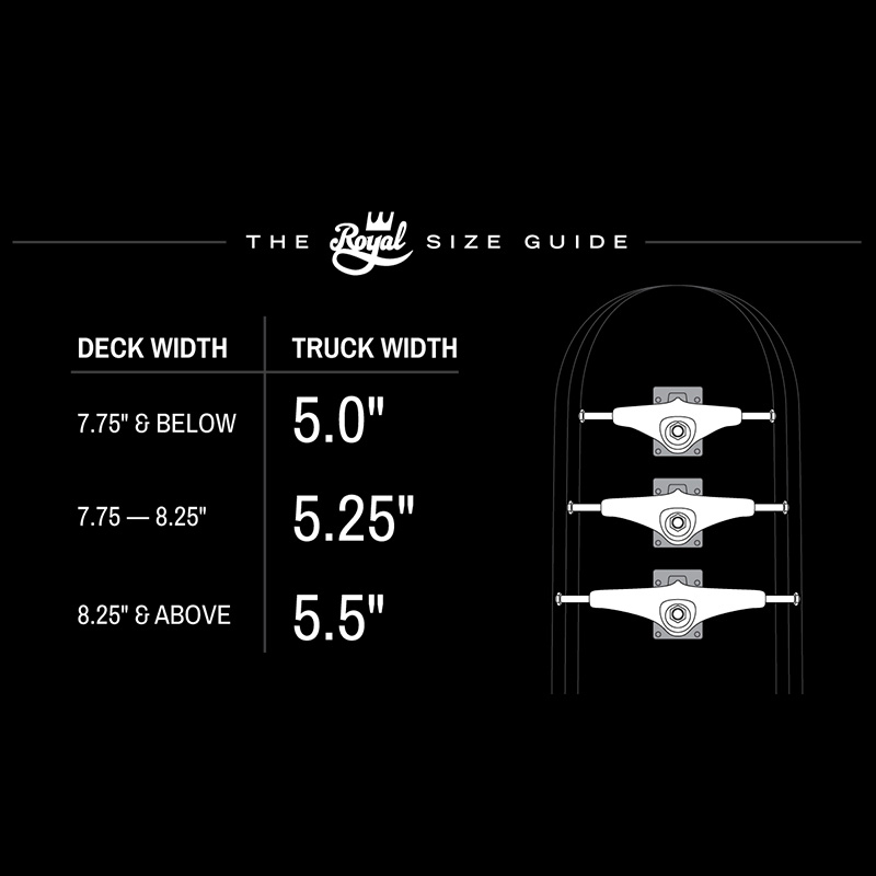 Royal Raw Truck 5.25 - 8.0"