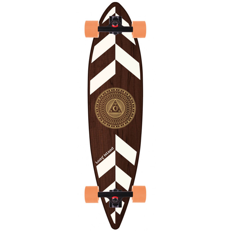 Long Island Bermuda Complete Pintail Longboard 38.0