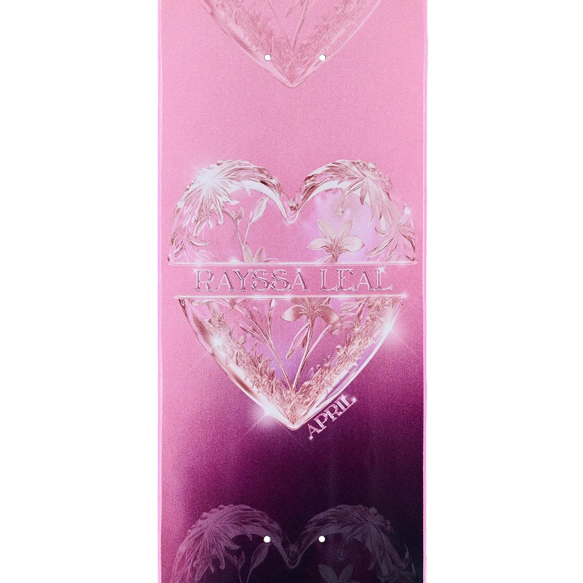 April Rayssa Leal Heart Skateboard Deck 8.0 April Rayssa Leal Heart Skateboard Deck 8.0