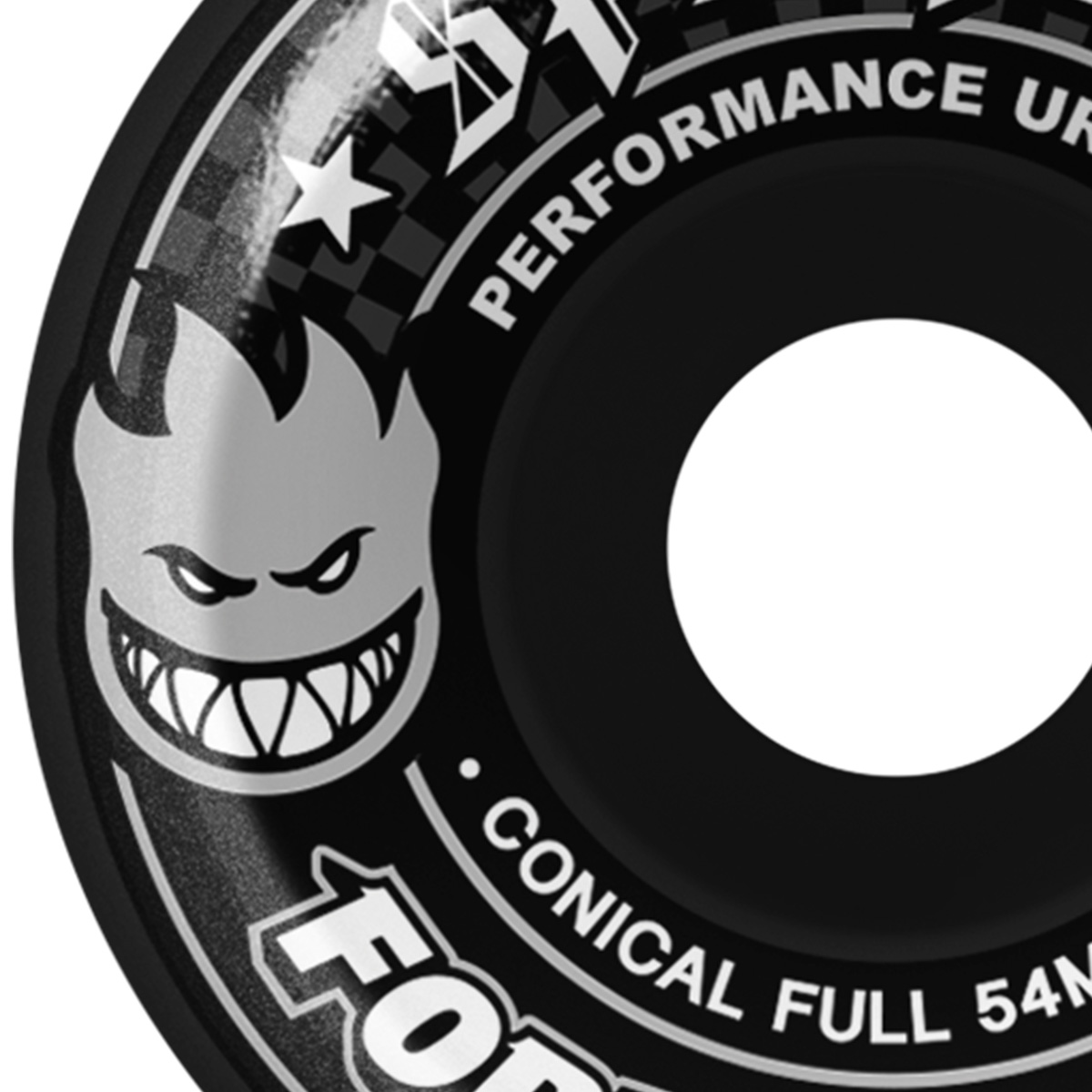 Spitfire Formula Four Conical Full Wheels Black 99D 54mm Spitfire Formula Four Conical Full Wheels Black 99D 54mm