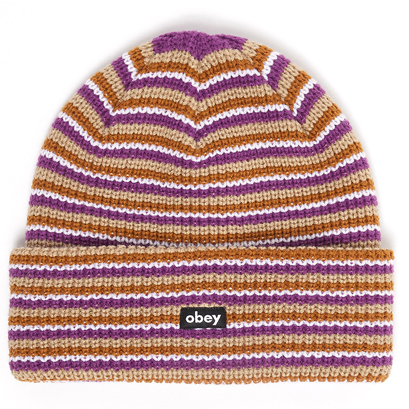 Obey Loose Groove Beanie Clay Obey Loose Groove Beanie Clay
