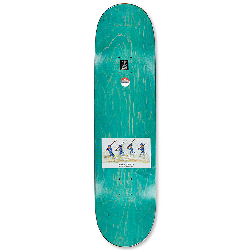 Polar Roman Gonzalez Soldier Skateboard Deck 8.125 Polar Roman Gonzalez Soldier Skateboard Deck 8.125