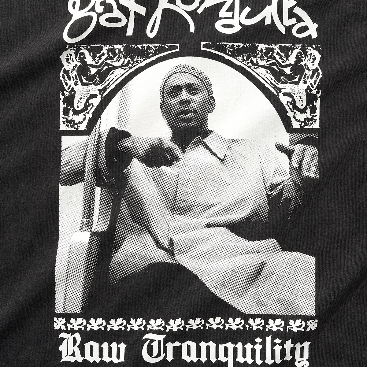 Butter Goods x Madlib India T-shirt Washed Black