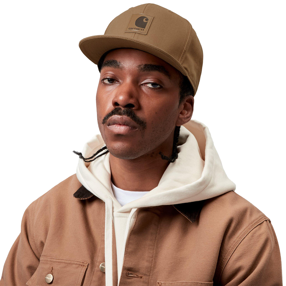 Carhartt WIP Logo Cap Hamilton Brown