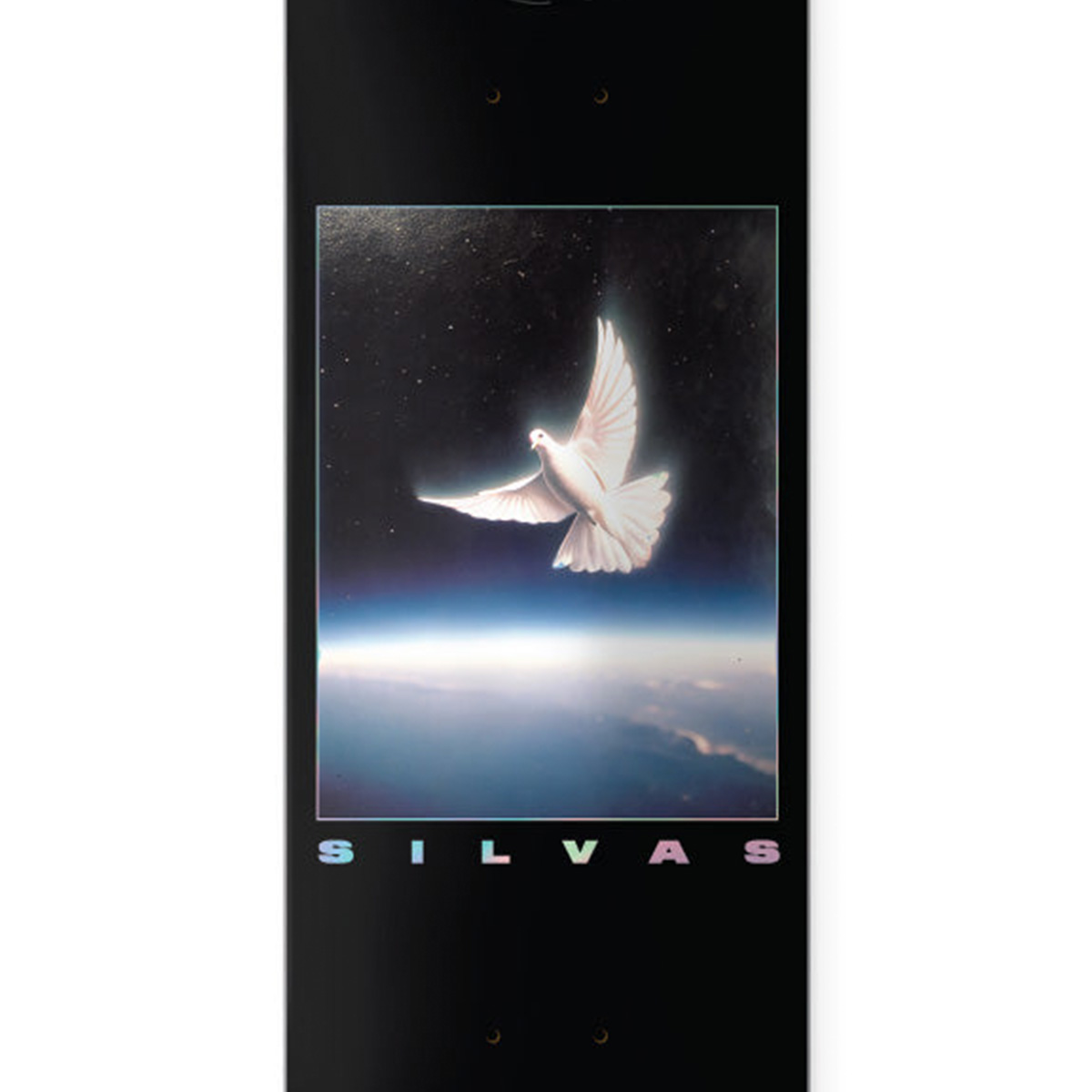 Primitive Miles Silvas Above Skateboard Deck Black 8.25