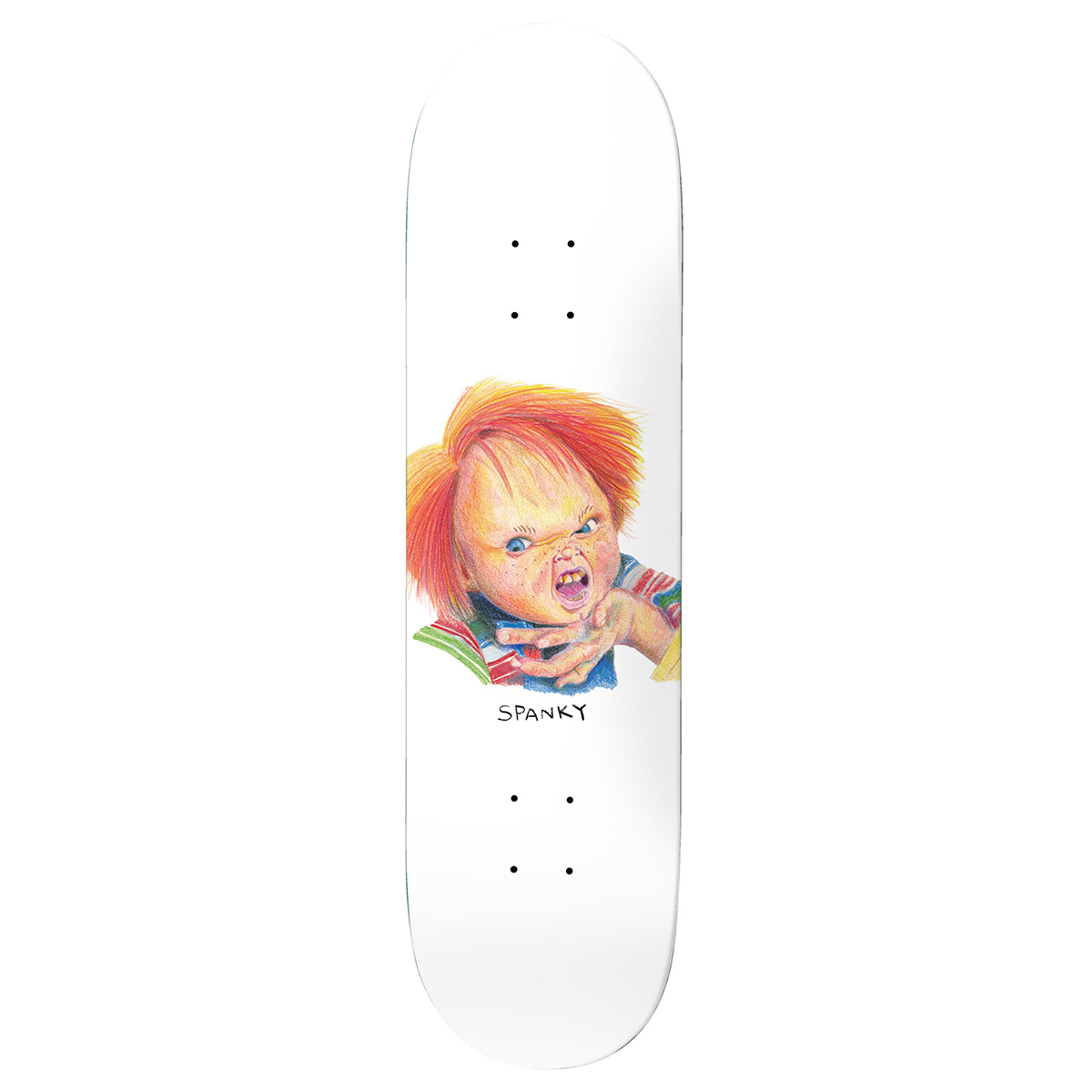 Baker Spanky Good Guys Skateboard Deck 8.25 