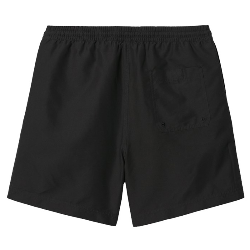 Carhartt WIP Chase Swim Trunk Black/Gold Carhartt WIP Chase Swim Trunk Black/Gold
