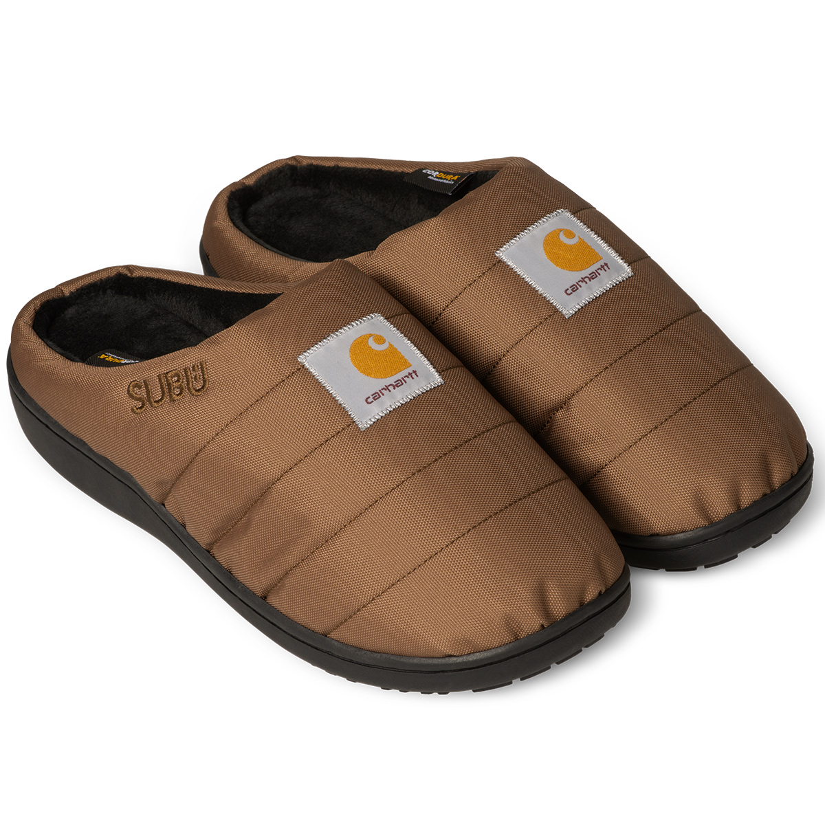 Carhartt WIP X SUBU Cordura Slippers Hamilton Brown