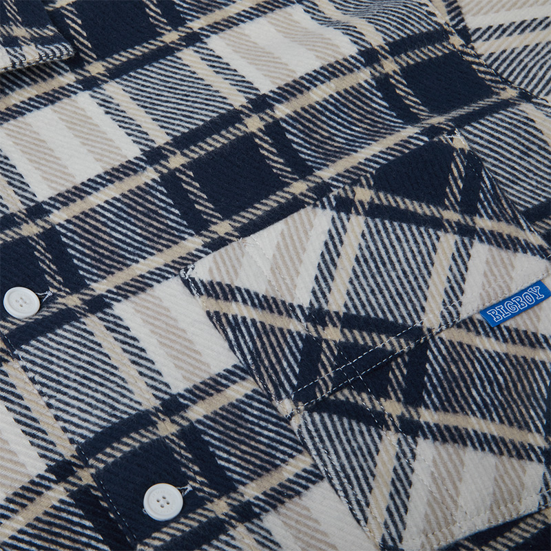 Polar Big Boy Flannel Shirt Navy Polar Big Boy Flannel Shirt Navy