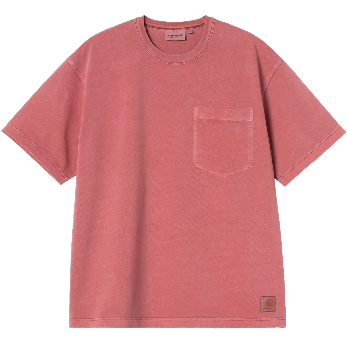 Carhartt WIP Torion Pocket T-Shirt Marsala Grind Wash