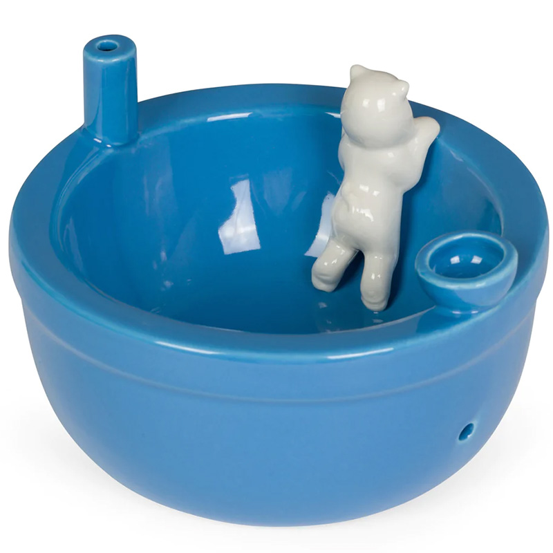RIPNDIP Lord Nermal Wake And Bake Cereal Bowl Blue No size 1130607