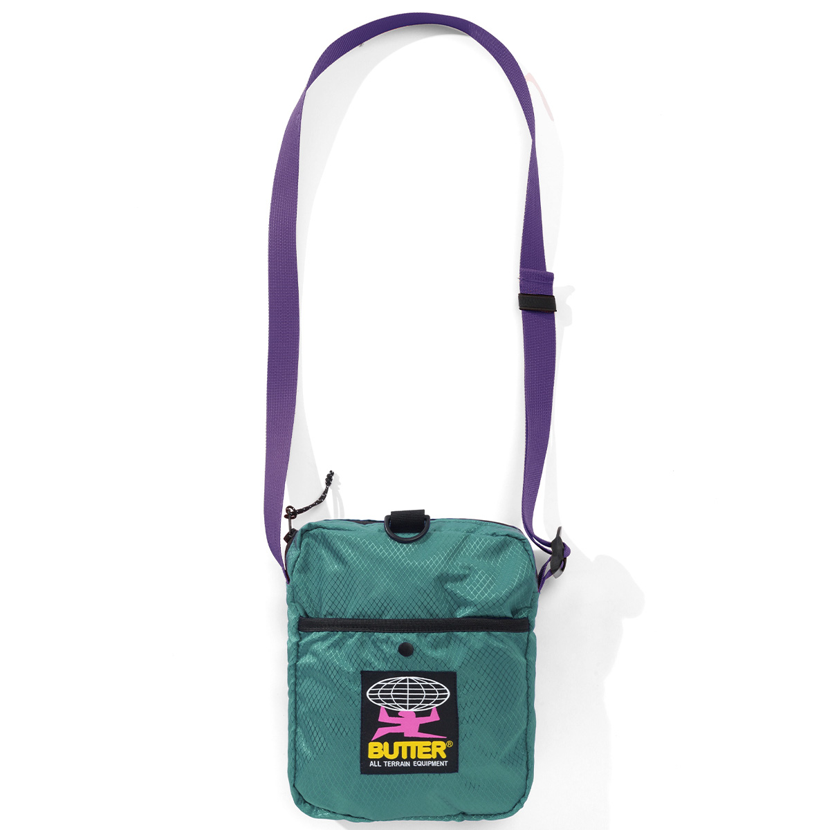 Butter Goods Ripstop Side Bag Teal Butter Goods Ripstop Side Bag Teal